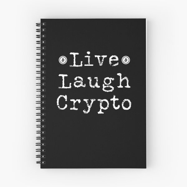 Item preview, Funny Crypto Gift Live Laugh Bitcoin Cryptocurrency Investor designed and sold by carlhunt99.