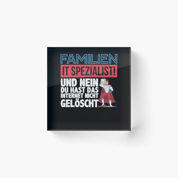 Item preview, Family IT specialist designed and sold by PlatonisDesign.