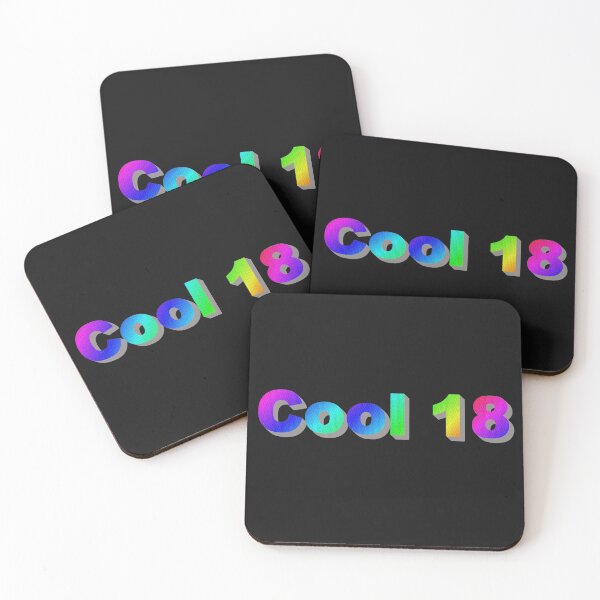 Item preview, cool 18, statement 18, pretty gift idea 18 designed and sold by Kirei-Lily.