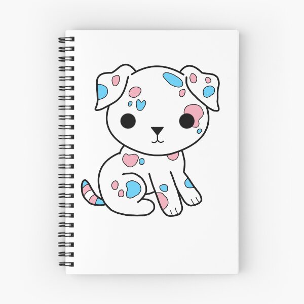 Item preview, Transgender Pride Dalmatian designed and sold by XantheGeometric.