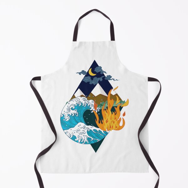 Item preview, Four Nature Element - Fire, Air, Earth, Water designed and sold by Avani01.