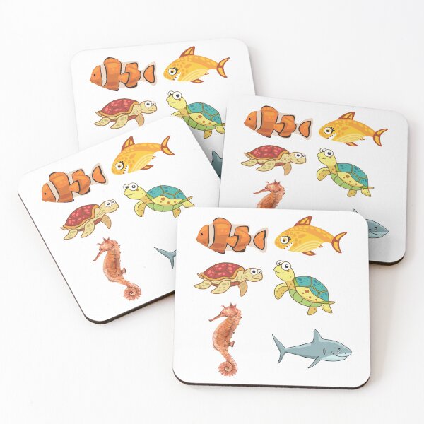 Item preview, cool sea creatures designed and sold by Hinny8.