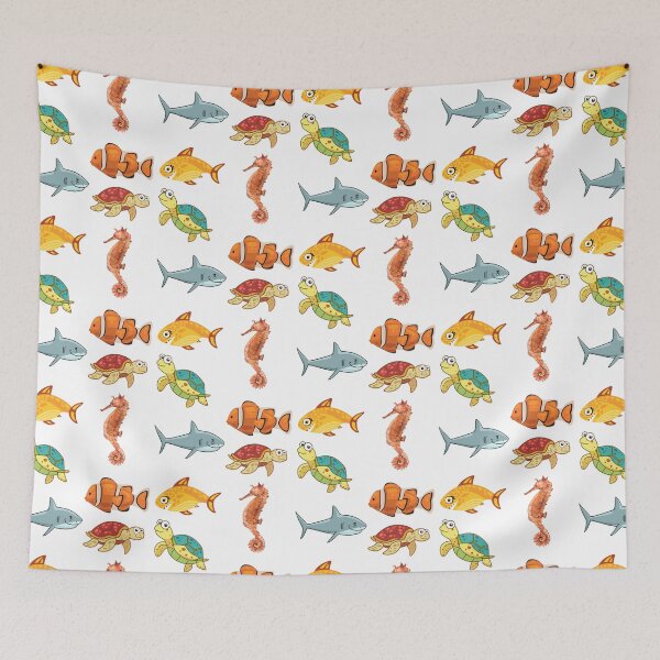 Item preview, cool sea creatures designed and sold by Hinny8.