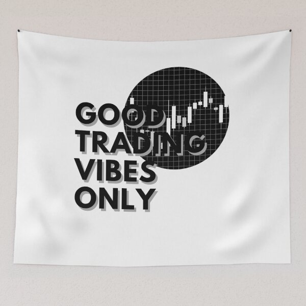 Item preview, Good Trading Vibes Only- Market Lover - Charts - Unique gift for stock market, crypto, options trader, forex traders and day traders  designed and sold by TradingTeesKids.