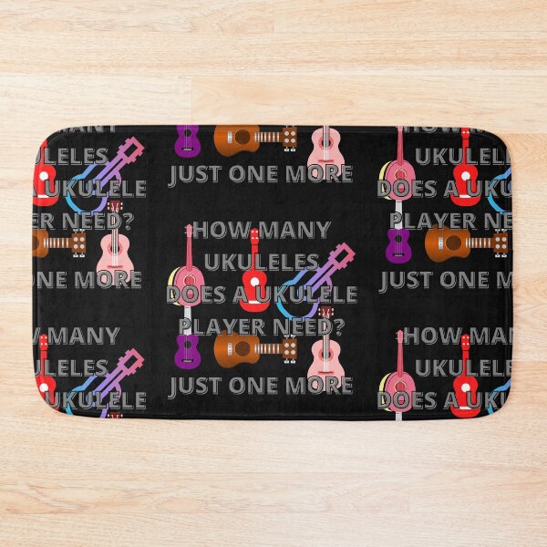 Item preview, How many ukuleles does a ukulele player need? designed and sold by Highhocreations.