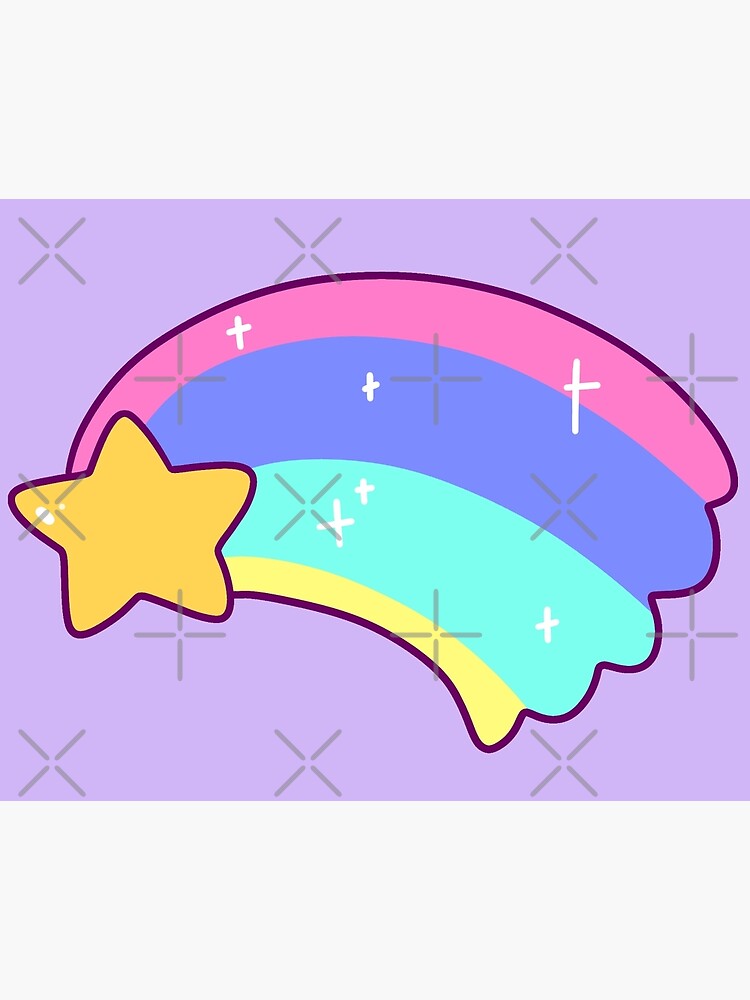"Pastel Shooting Star" Poster by SaradaBoru Redbubble