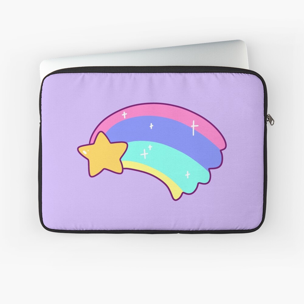 Pokiberry Pastel Rainbow Unicorn Galaxy Moon Shooting Stars 