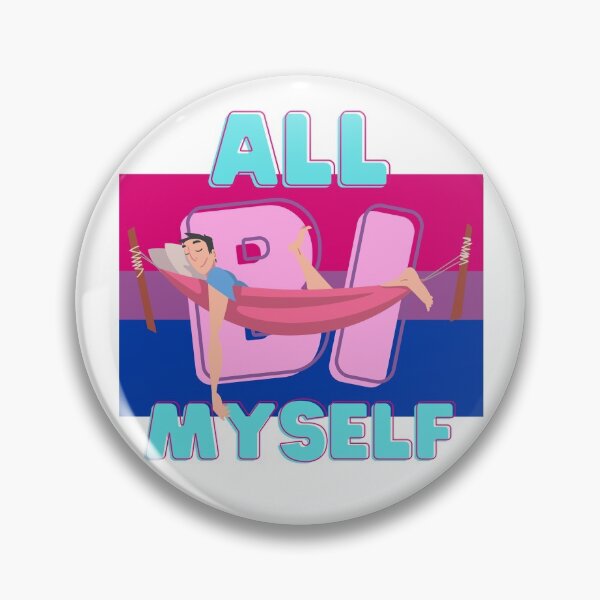 Item preview, All Bi Myself designed and sold by Jamie Arpin-Ricci Designs.