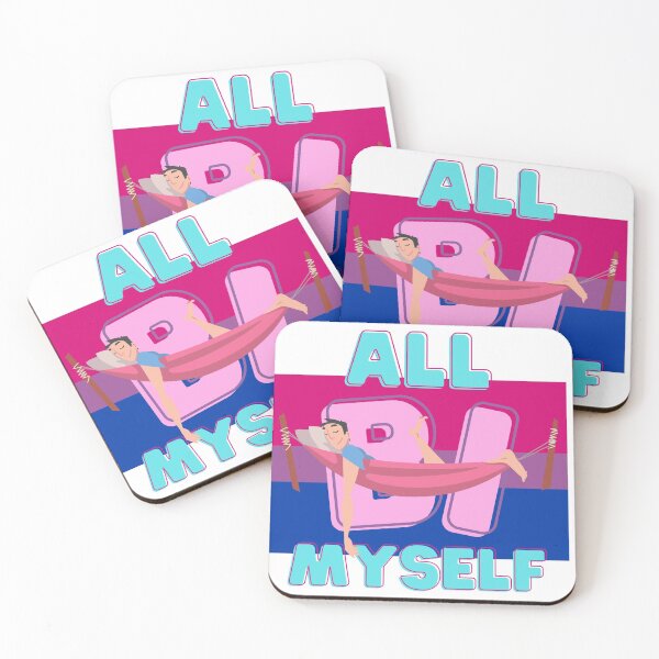 Item preview, All Bi Myself designed and sold by Jamie Arpin-Ricci Designs.