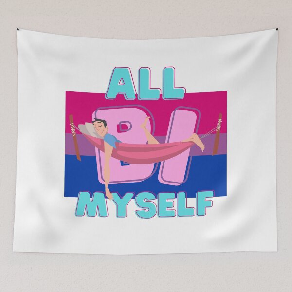 Item preview, All Bi Myself designed and sold by Jamie Arpin-Ricci Designs.