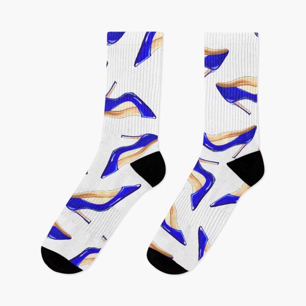 Artikelvorschau, Blaue Schuhe mit hohem Absatz entworfen und verkauft von NataBold.