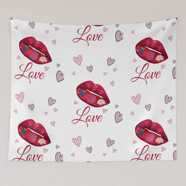 Item preview, Red Lips designed and sold by casaluma-arts.