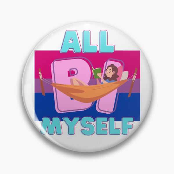 Item preview, All Bi Myself 2 designed and sold by Jamie Arpin-Ricci Designs.