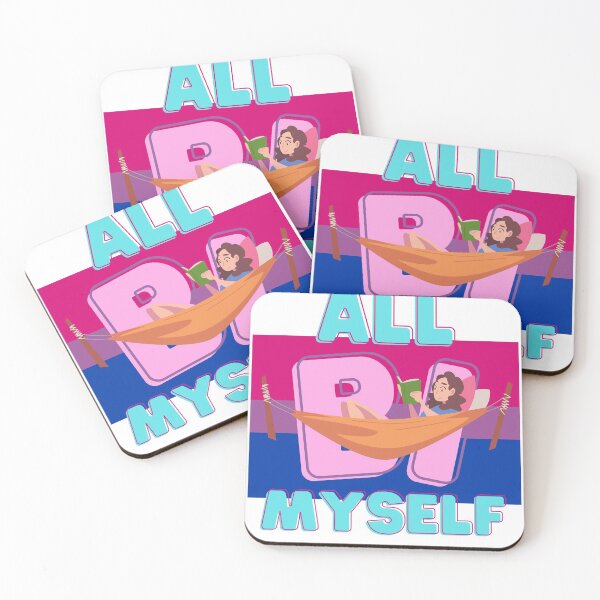 Item preview, All Bi Myself 2 designed and sold by Jamie Arpin-Ricci Designs.