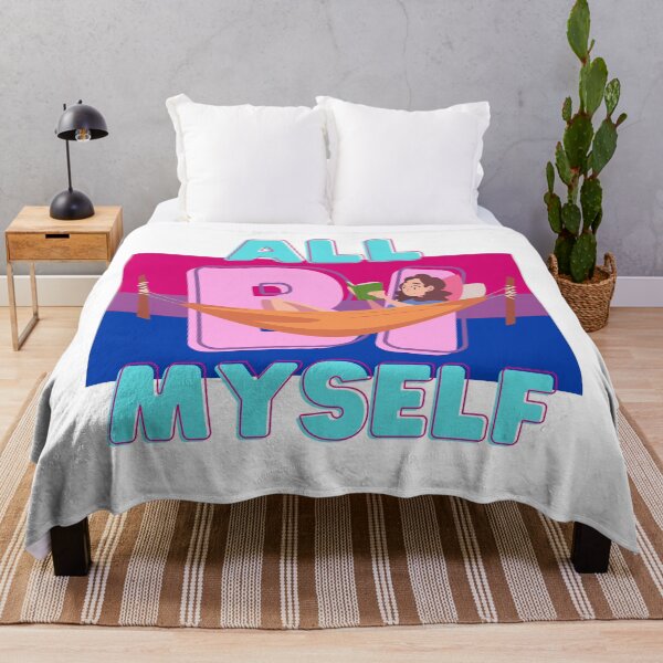 Item preview, All Bi Myself 2 designed and sold by Jamie Arpin-Ricci Designs.
