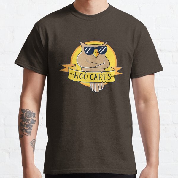 Hoo Cares (v 2) Classic T-Shirt