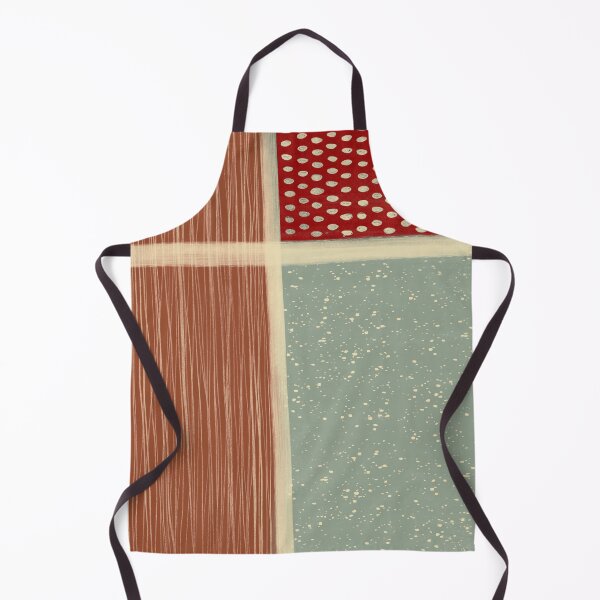 Item preview, Patchwork Muted Red and Teal Pattern designed and sold by lsimkins.