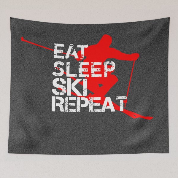 Item preview, Eat Sleep Ski Repeat designed and sold by veerudesigns.