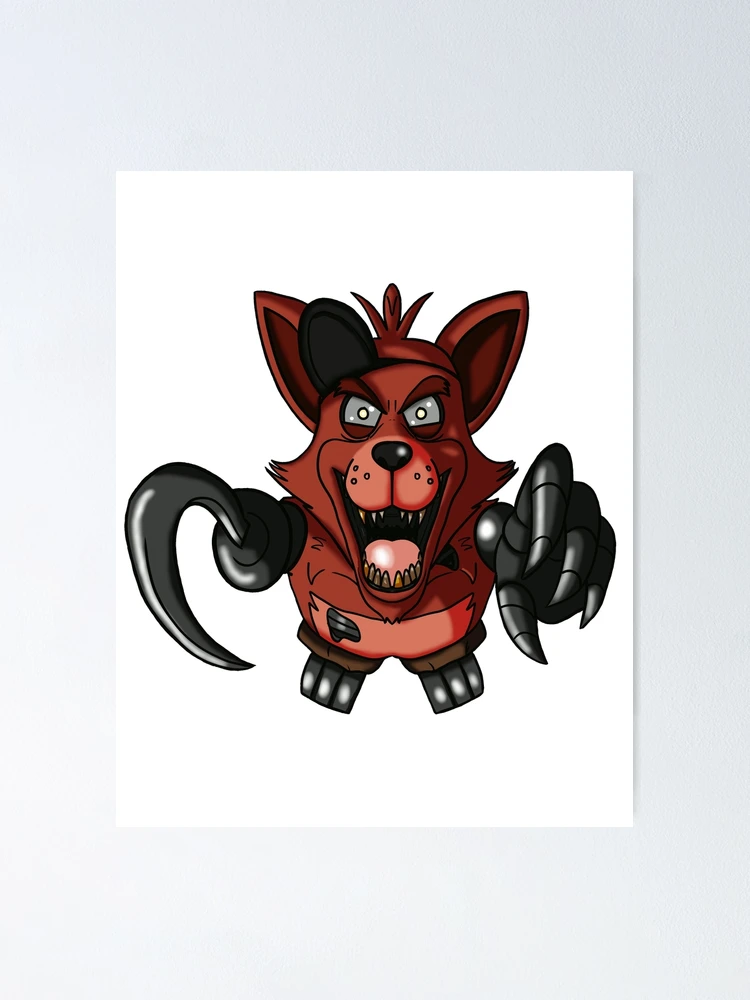 Foxy Jumpscare Poster for Sale by zelkkova