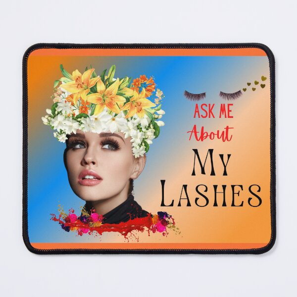 Item preview, Ask Me About My Lashes  designed and sold by casaluma-arts.
