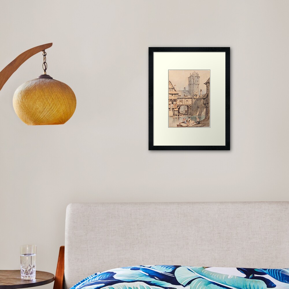 Item preview, Framed Art Print designed and sold by bonumagit.