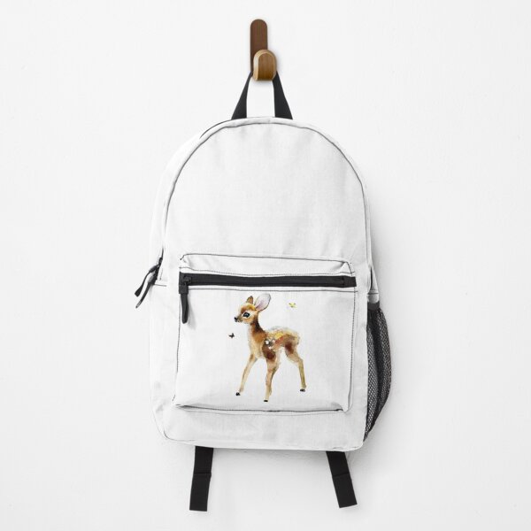Item preview, deer cub-watercolor portrait animals designed and sold by Hartics.