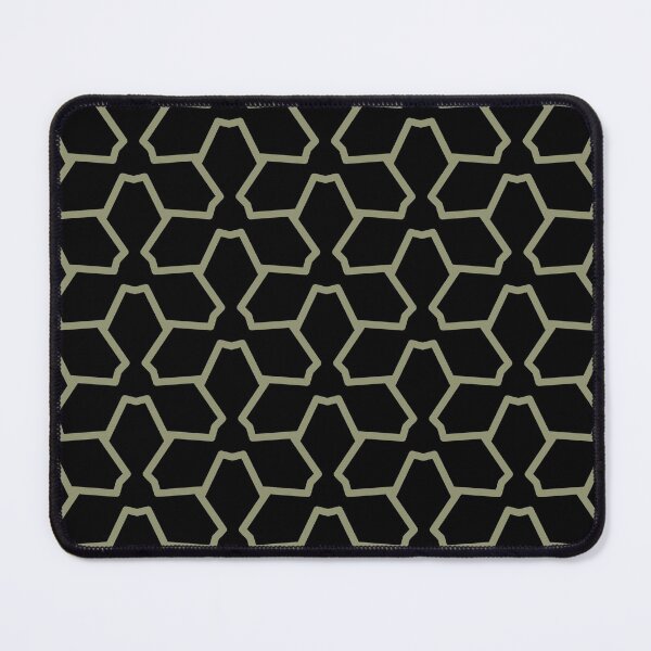 Item preview, Black and Green Tessellation Line Pattern 12 Pairs DE 2022 Trending Color Desert Sage DET505 designed and sold by ColorOfTheYears.