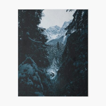Winter Landscape Art Board Print