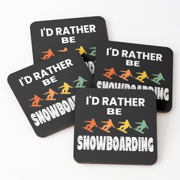 Item preview, I'd Rather Be Snowboarding designed and sold by ZiesMerch.