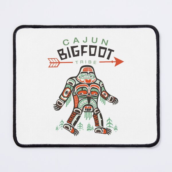 Item preview, Cajun Bigfoot Tribe Louisiana Tribal Sasquatch designed and sold by danieljames11.