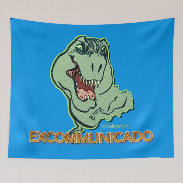 Item preview, EXCOMMUNICADO - Yellowbox ink painting designed and sold by twyellowbox.