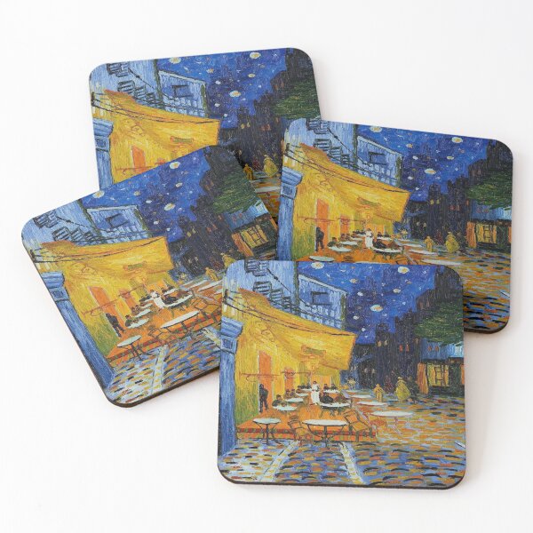 Item preview, Café Terrace at Night - Vincent van Gogh (1888) designed and sold by GLZAS88.