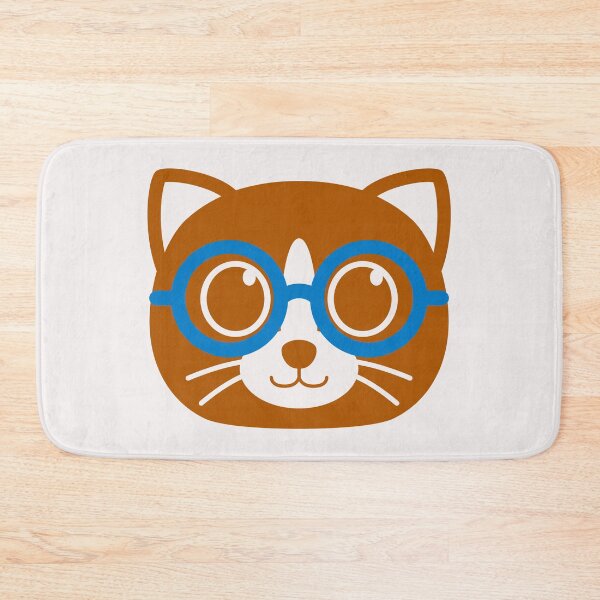 Item preview, Cat with glasses designed and sold by marjard.