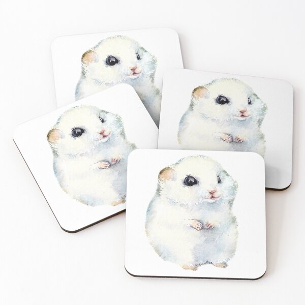 Item preview, Hamster-watercolor portrait animals designed and sold by Hartics.