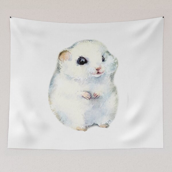 Item preview, Hamster-watercolor portrait animals designed and sold by Hartics.