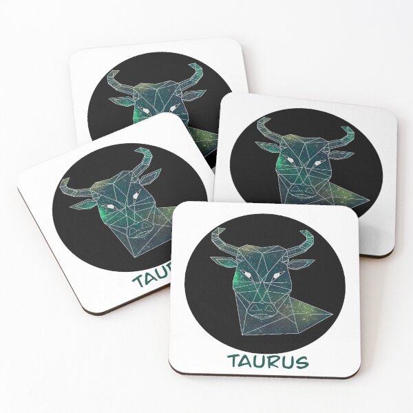 Item preview, Taurus Geometric Galaxy Bull designed and sold by Skylar  Bailey.