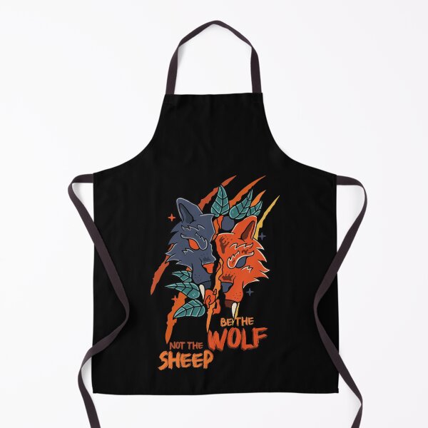 Item preview, Be The Wolf Not The Sheep, Motivational quote designed and sold by SweetbeStore.