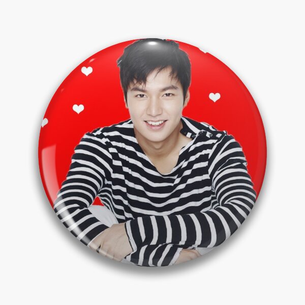Item preview, Lee Min Ho with the hearts designed and sold by shespice.