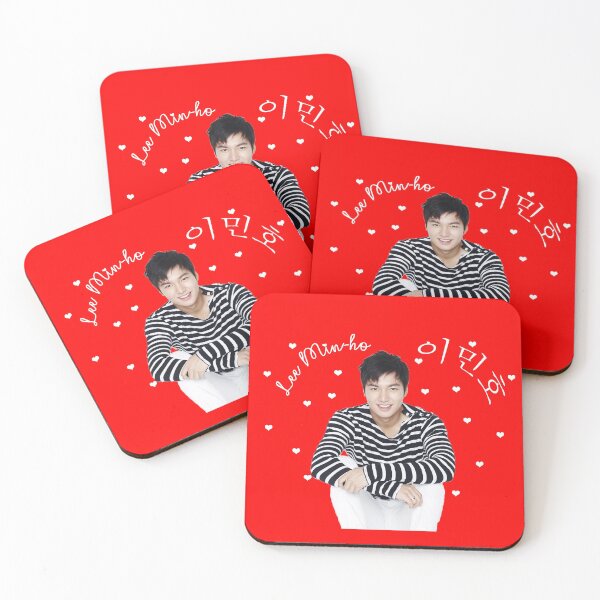 Item preview, Lee Min Ho with the hearts designed and sold by shespice.