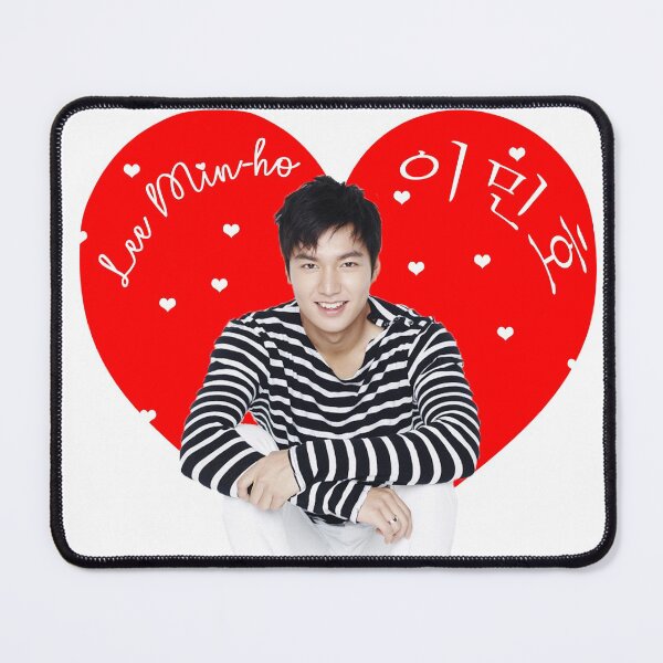 Item preview, Lee Min Ho with the hearts designed and sold by shespice.