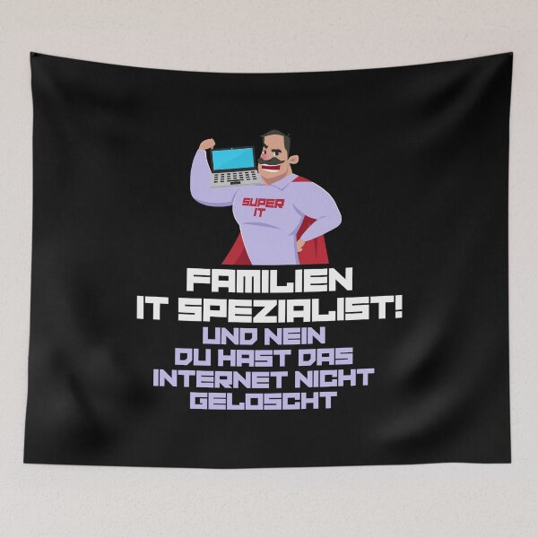 Item preview, Family IT specialist funny saying designed and sold by PlatonisDesign.