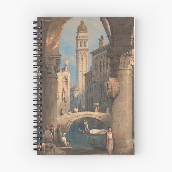 Item preview, Samuel Prout  San Giorgio dei Greci, Seen from an Arcade, 1824/1829 European town designed and sold by bonumagit.