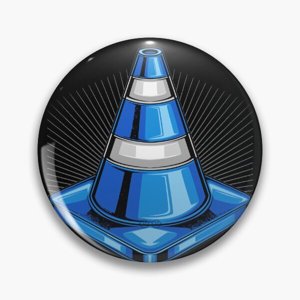 Item preview, Blue Traffic Cone designed and sold by JioojiProject.