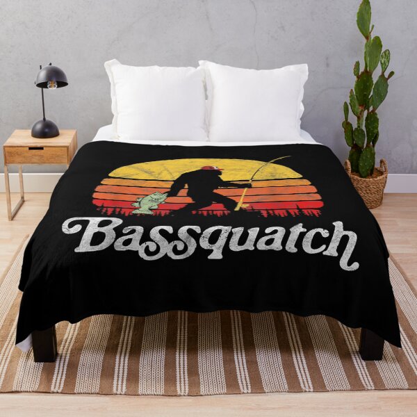 Item preview, Bassquatch Funny Bigfoot Fishing Outdoor designed and sold by danieljames11.