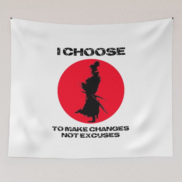 Item preview, Samurai Japanese warrior quote designed and sold by mmammammira.