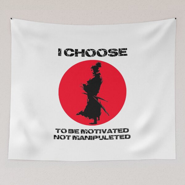 Item preview, Samurai Japanese warrior quote designed and sold by mmammammira.