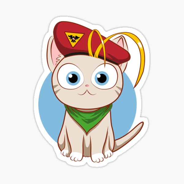 Street Fighter Stickers Cammy SF6 Chibi -  Norway