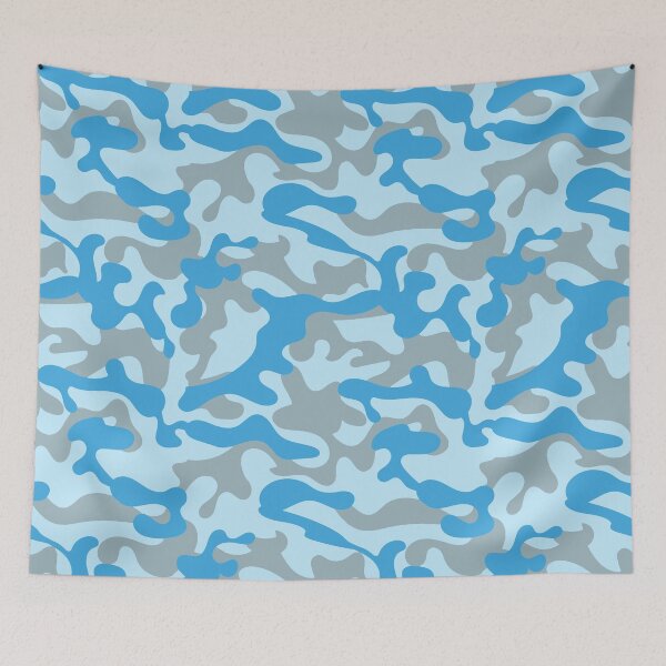 Item preview, Amazing fresh bluesky camouflage seamless pattern. designed and sold by NineJuly.
