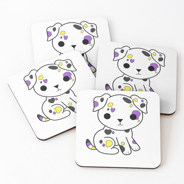 Item preview, Nonbinary Pride Dalmatian designed and sold by XantheGeometric.