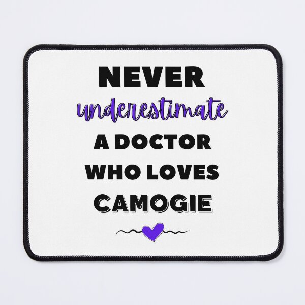 Item preview, Never underestimate a doctor who loves camogie designed and sold by TheGreenGoat.
